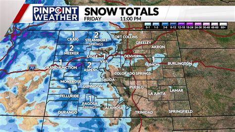 Denver weather: Spring rain and snow showers this weekend